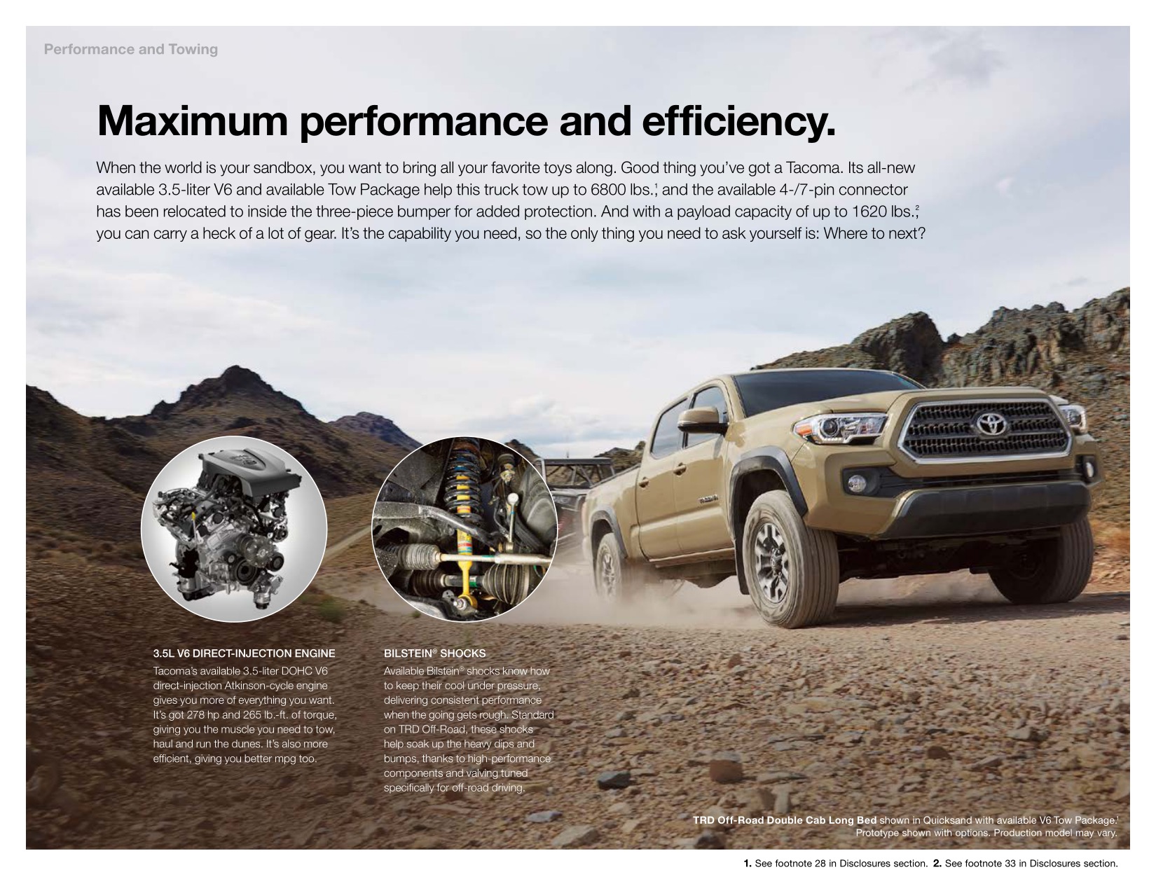 2016 Toyota Tacoma Brochure Page 11
